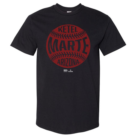 Ketel Marte Men's Heavyweight T-Shirt | 500 LEVEL