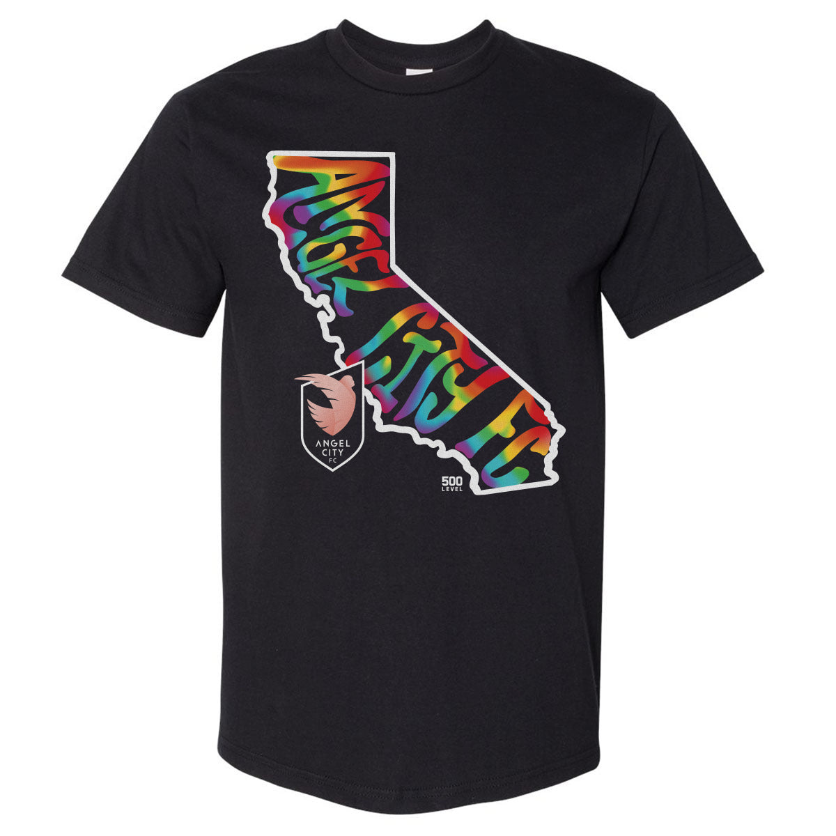 Angel City FC Men's Heavyweight T-Shirt | 500 LEVEL