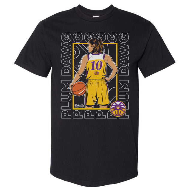 Kelsey Plum Men's Heavyweight T-Shirt | 500 LEVEL
