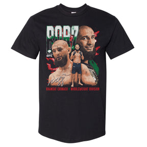 Khamzat Chimaev Men's Heavyweight T-Shirt | 500 LEVEL