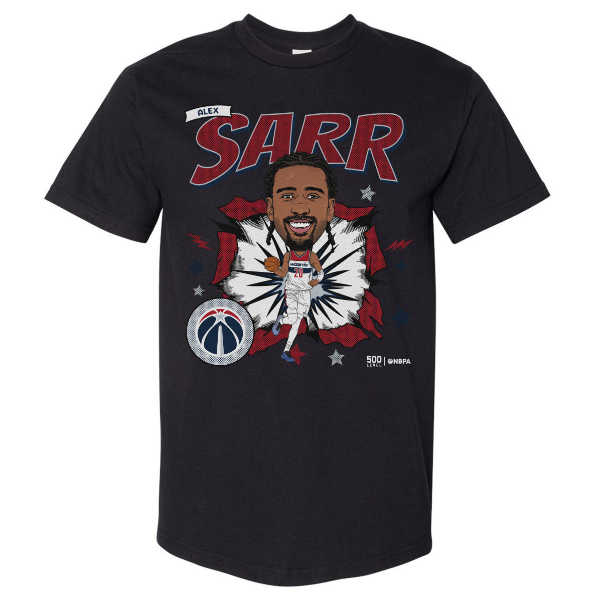Alex Sarr Men's Heavyweight T-Shirt | 500 LEVEL