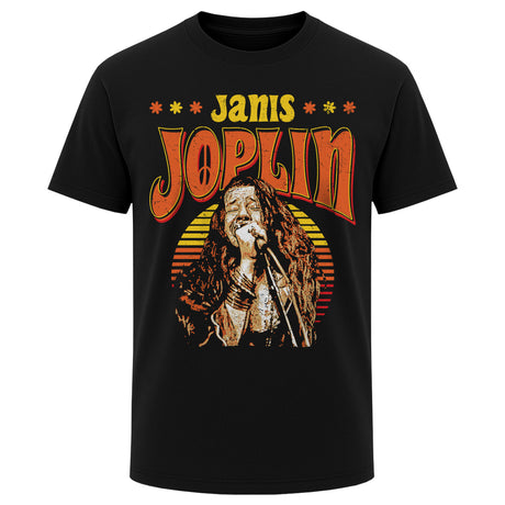 Janis Joplin Men's Heavyweight T-Shirt | 500 LEVEL