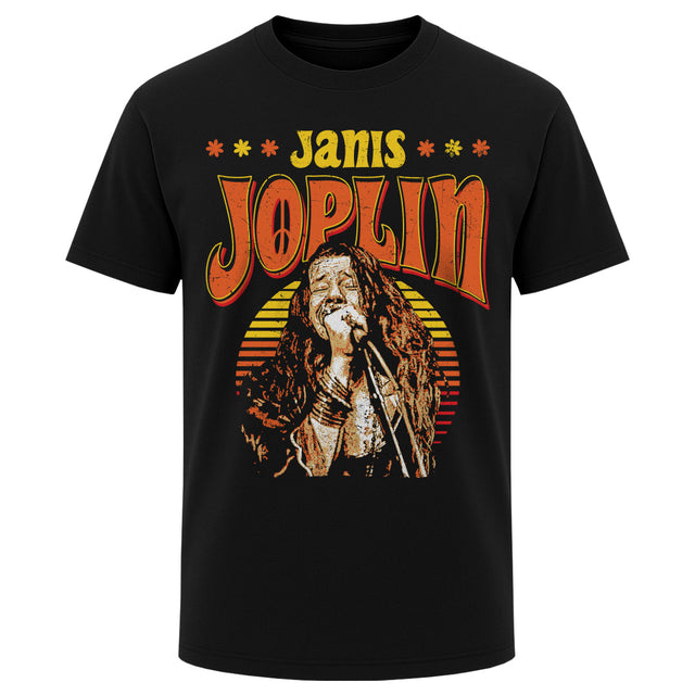 Janis Joplin Men's Heavyweight T-Shirt | 500 LEVEL