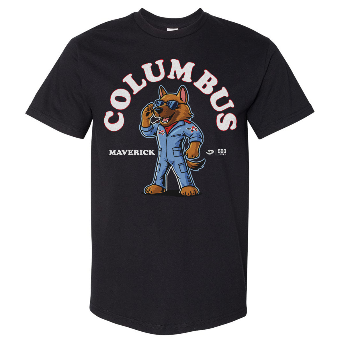 Columbus Aviators Men's Heavyweight T-Shirt | 500 LEVEL
