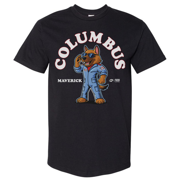 Columbus Aviators Men's Heavyweight T-Shirt | 500 LEVEL
