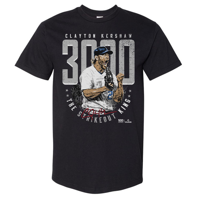 Clayton Kershaw Men's Heavyweight T-Shirt | 500 LEVEL