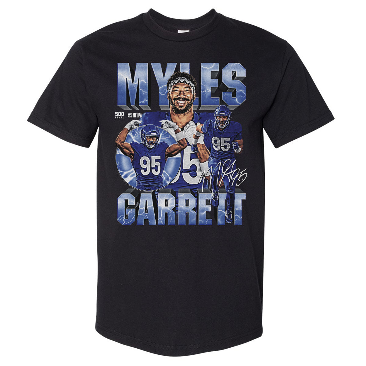 Myles Garrett Men's Heavyweight T-Shirt | 500 LEVEL