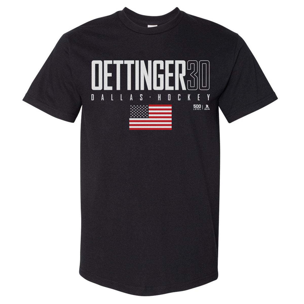 Jake Oettinger Men's Heavyweight T-Shirt | 500 LEVEL