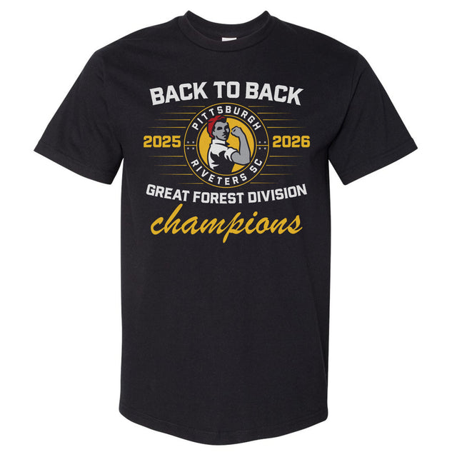 Pittsburgh Riveters SC Men's Heavyweight T-Shirt | 500 LEVEL