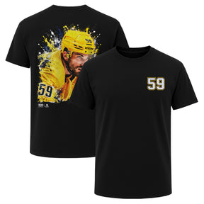 Roman Josi Men's Heavyweight T-Shirt | 500 LEVEL