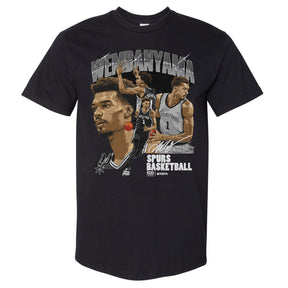 Victor Wembanyama Men's Heavyweight T-Shirt | 500 LEVEL