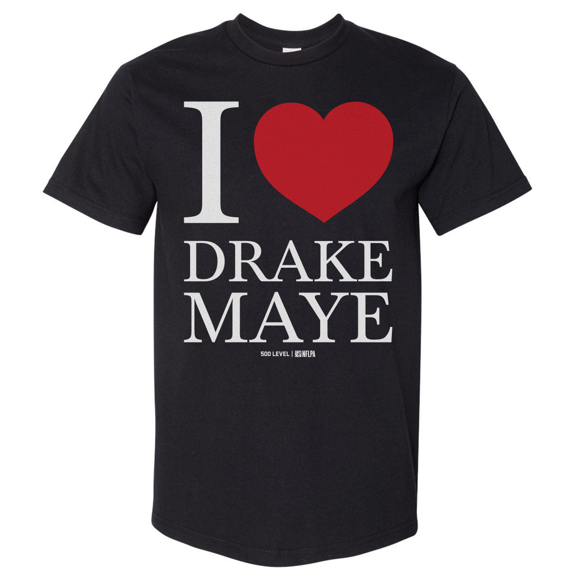 Drake Maye Men's Heavyweight T-Shirt | 500 LEVEL