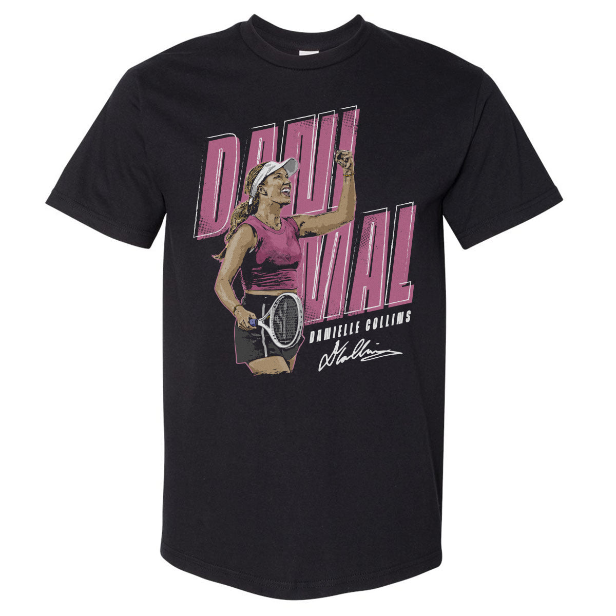 Danielle Collins Men's Heavyweight T-Shirt | 500 LEVEL