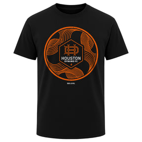 Houston Dynamo FC Men's Heavyweight T-Shirt | 500 LEVEL
