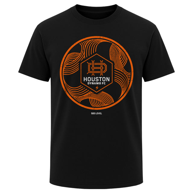Houston Dynamo FC Men's Heavyweight T-Shirt | 500 LEVEL