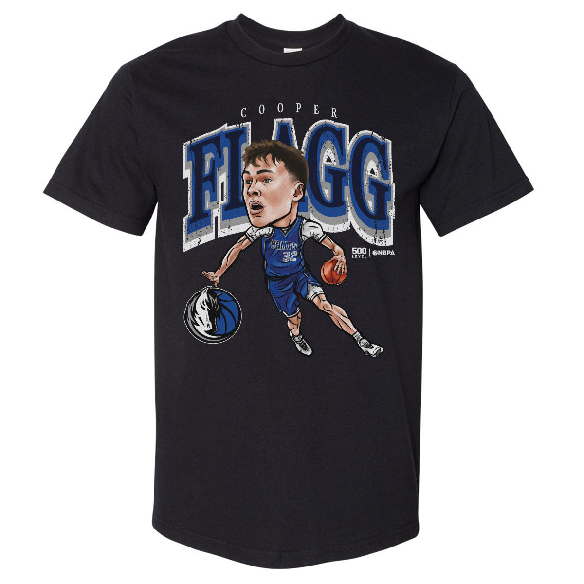 Cooper Flagg Men's Heavyweight T-Shirt | 500 LEVEL