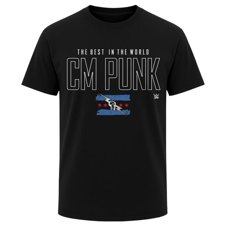 CM Punk Men's Heavyweight T-Shirt | 500 LEVEL