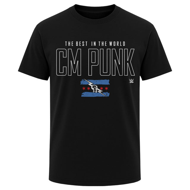 CM Punk Men's Heavyweight T-Shirt | 500 LEVEL