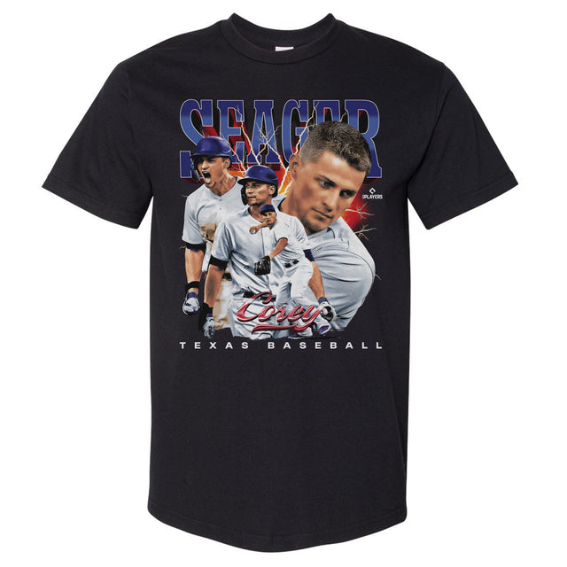 Corey Seager Men's Heavyweight T-Shirt | 500 LEVEL