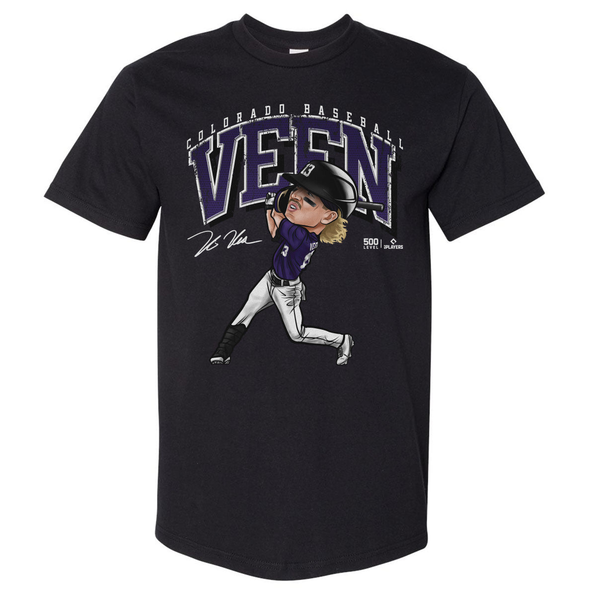 Zac Veen Men's Heavyweight T-Shirt | 500 LEVEL