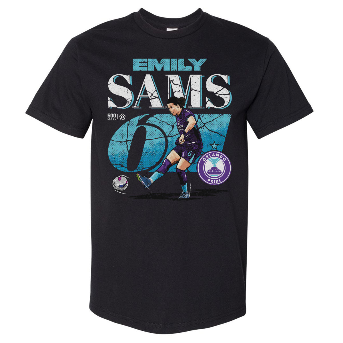 Emily Sams Men's Heavyweight T-Shirt | 500 LEVEL