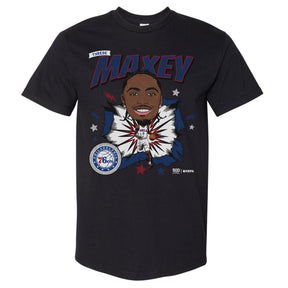 Tyrese Maxey Men's Heavyweight T-Shirt | 500 LEVEL