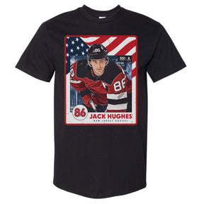 Jack Hughes Men's Heavyweight T-Shirt | 500 LEVEL
