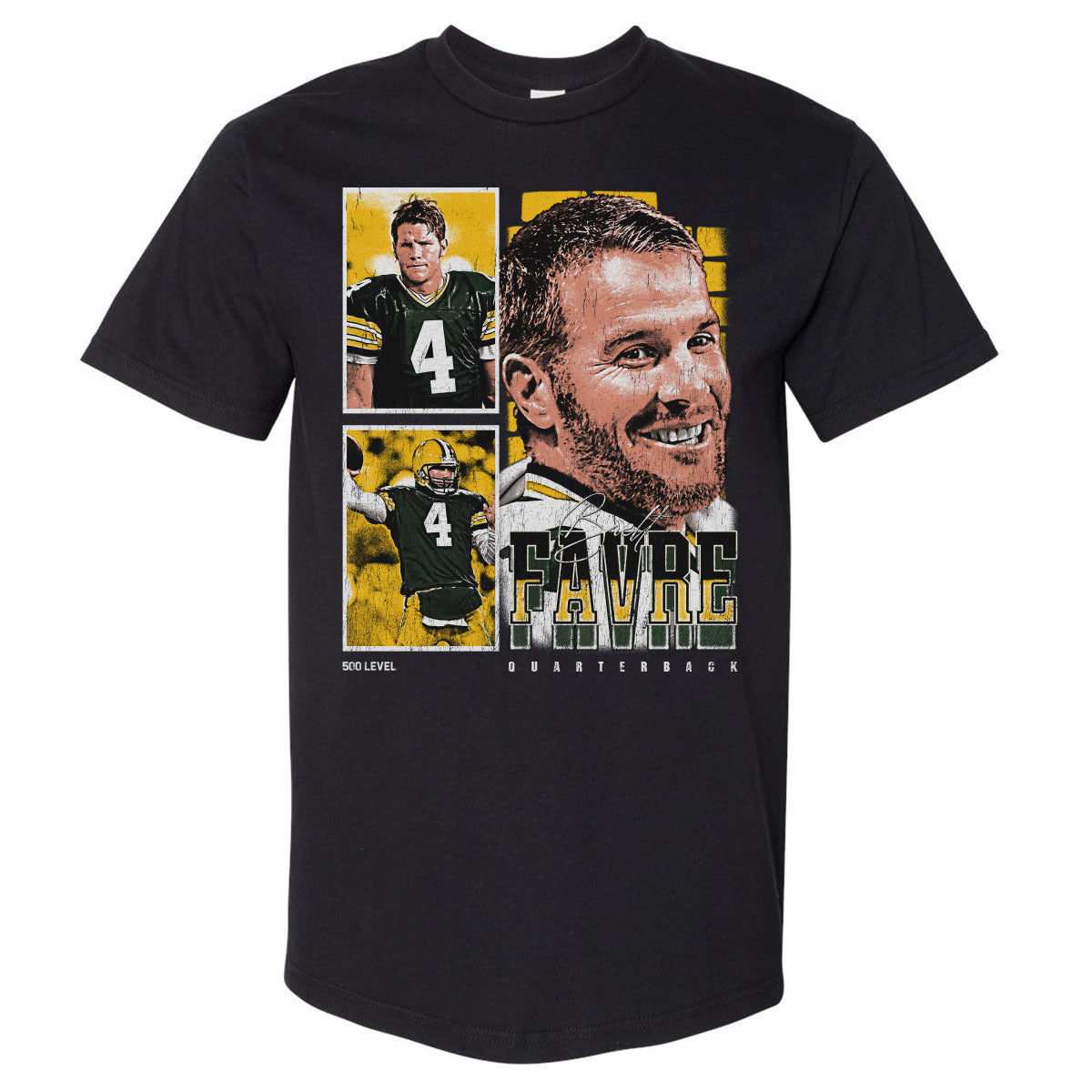 Brett Favre Men's Heavyweight T-Shirt | 500 LEVEL
