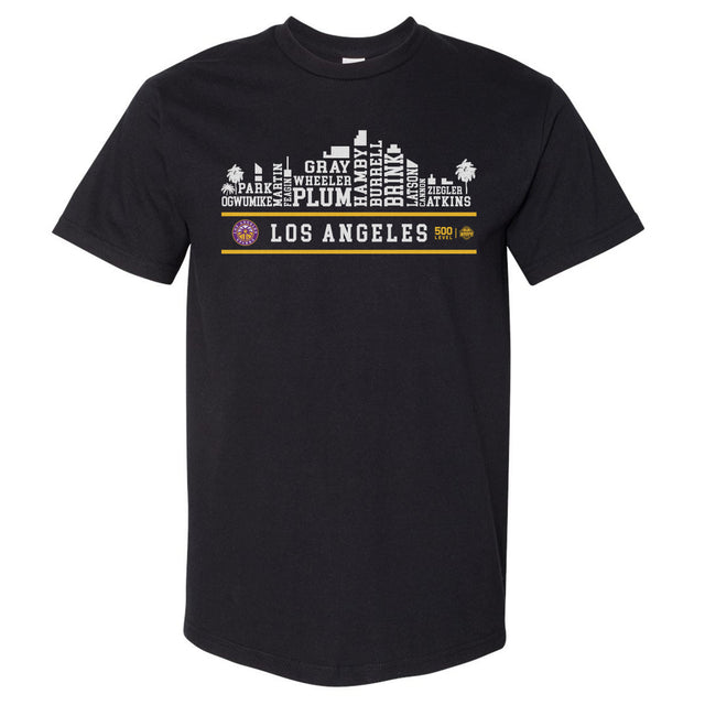 Los Angeles Sparks Men's Heavyweight T-Shirt | 500 LEVEL