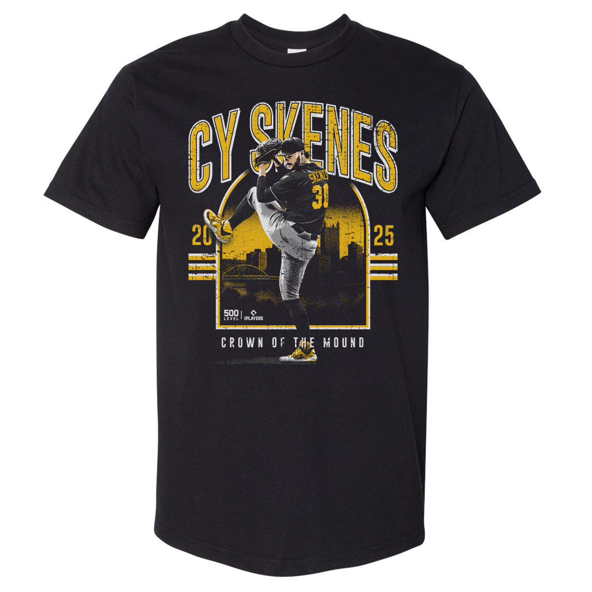 Paul Skenes Men's Heavyweight T-Shirt | 500 LEVEL