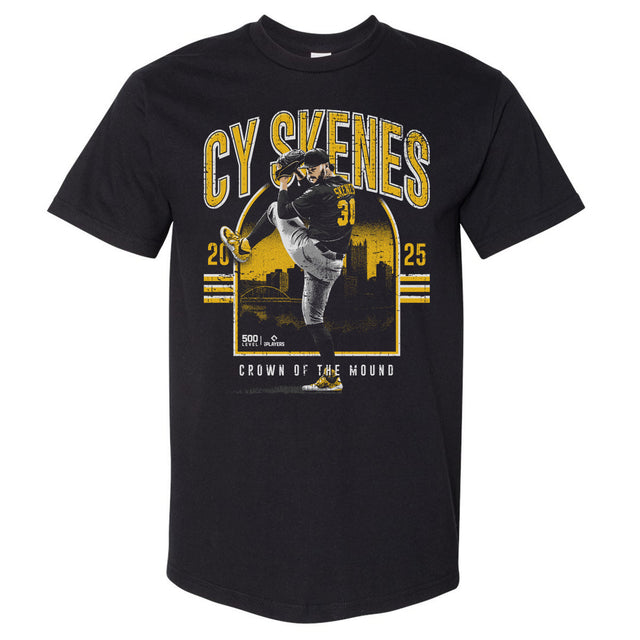 Paul Skenes Men's Heavyweight T-Shirt | 500 LEVEL