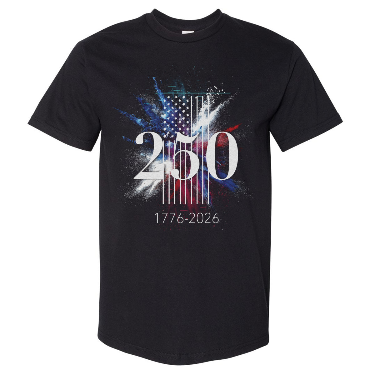 USA Men's Heavyweight T-Shirt | 500 LEVEL