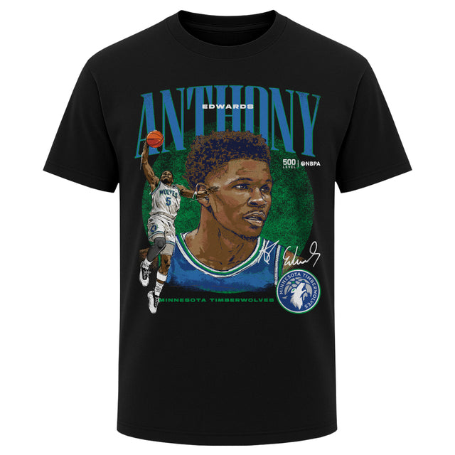 Anthony Edwards Men's Heavyweight T-Shirt | 500 LEVEL