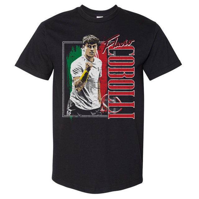 Flavio Cobolli Men's Heavyweight T-Shirt | 500 LEVEL