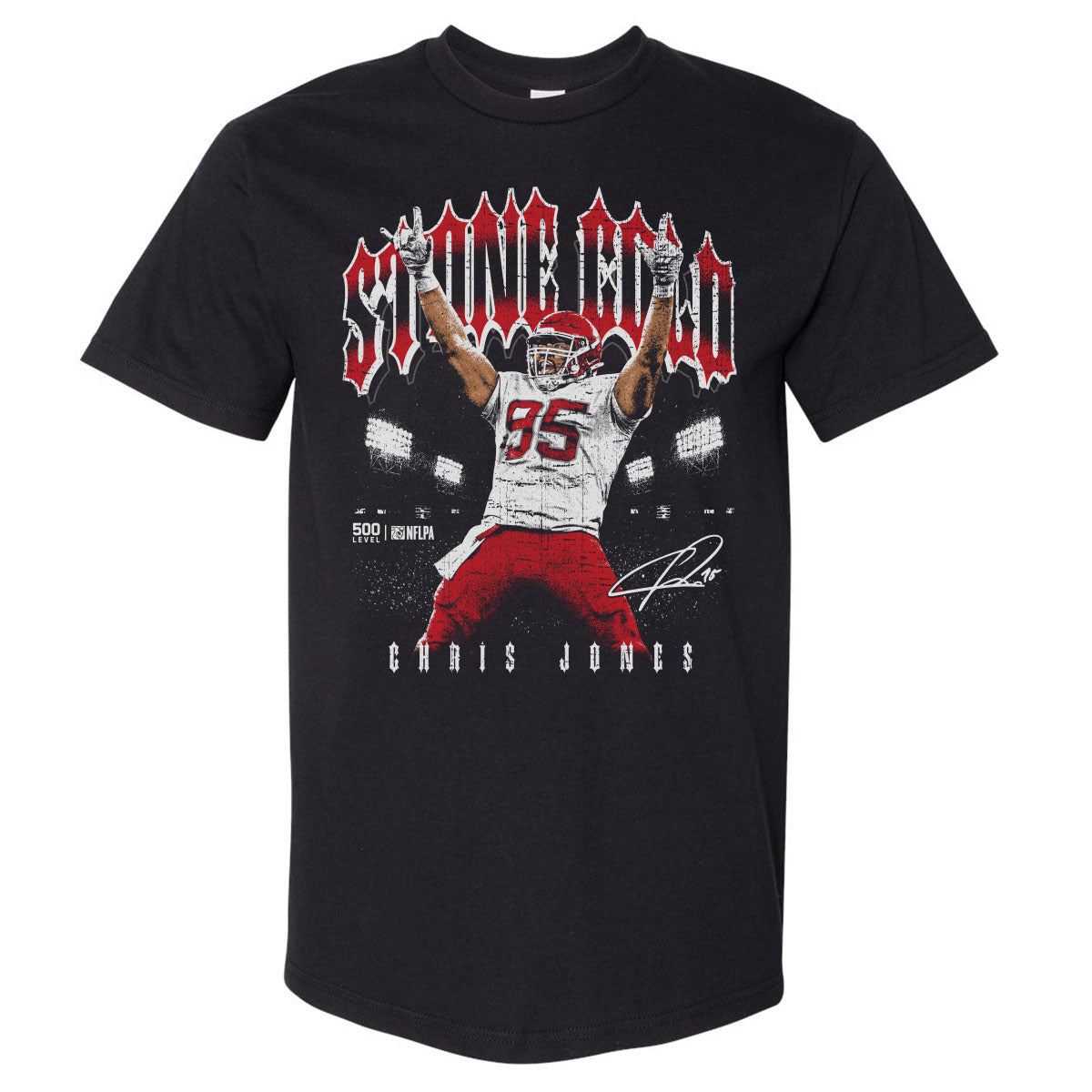 Chris Jones Men's Heavyweight T-Shirt | 500 LEVEL