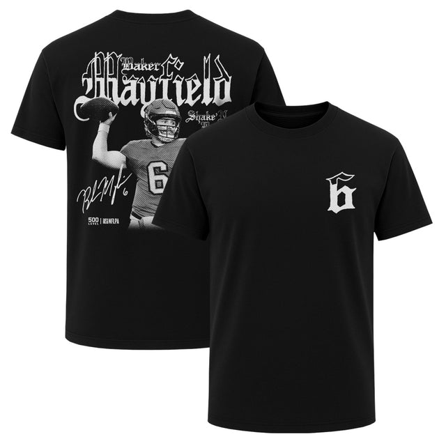 Baker Mayfield Men's Heavyweight T-Shirt | 500 LEVEL