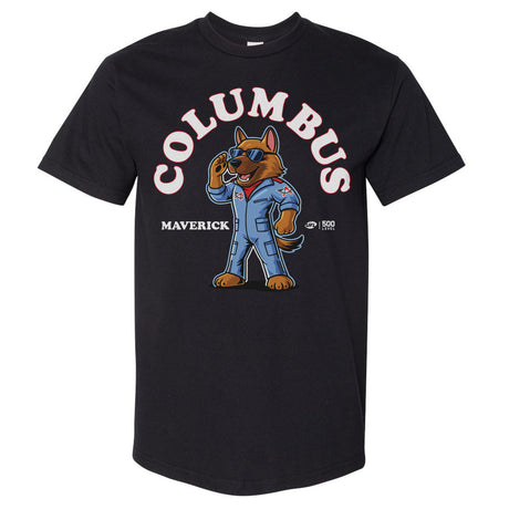 Columbus Aviators Men's Heavyweight T-Shirt | 500 LEVEL