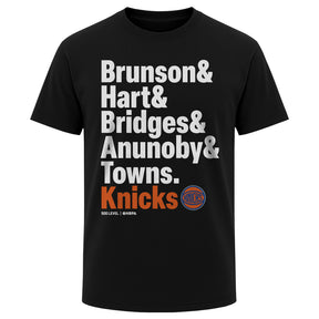 New York Knicks Men's Heavyweight T-Shirt | 500 LEVEL