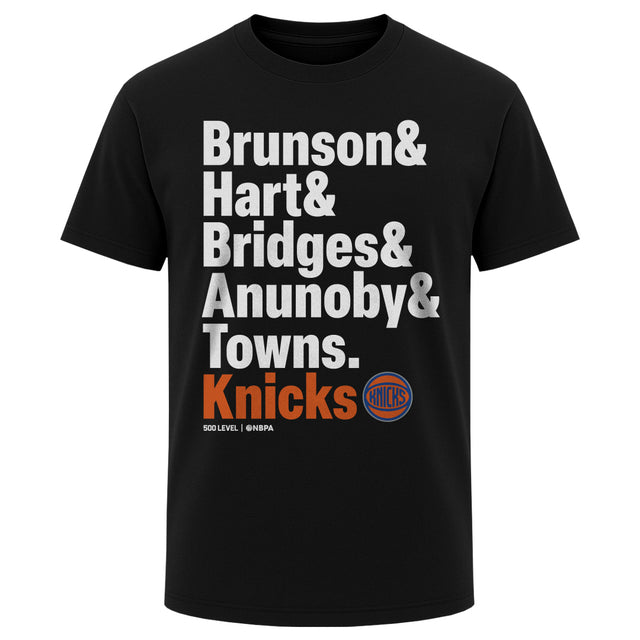 New York Knicks Men's Heavyweight T-Shirt | 500 LEVEL