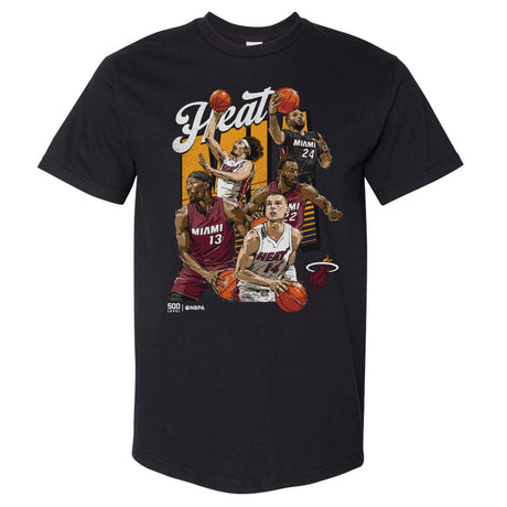 Miami Heat Men's Heavyweight T-Shirt | 500 LEVEL