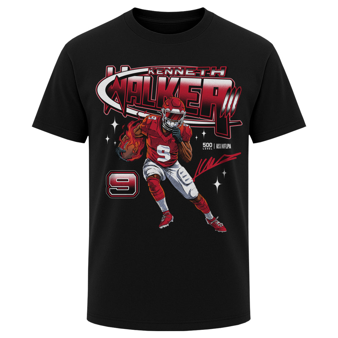 Kenneth Walker III Men's Heavyweight T-Shirt | 500 LEVEL