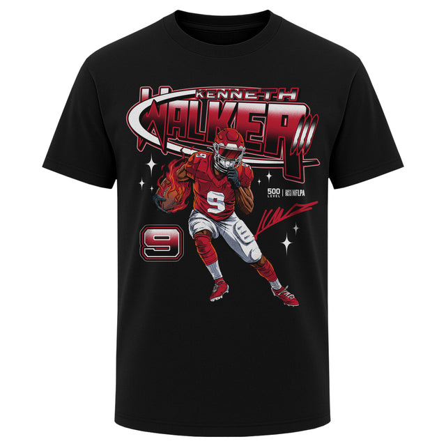 Kenneth Walker III Men's Heavyweight T-Shirt | 500 LEVEL