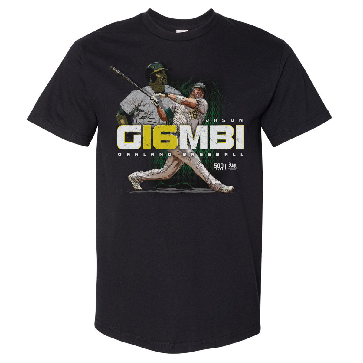 Jason Giambi Men's Heavyweight T-Shirt | 500 LEVEL