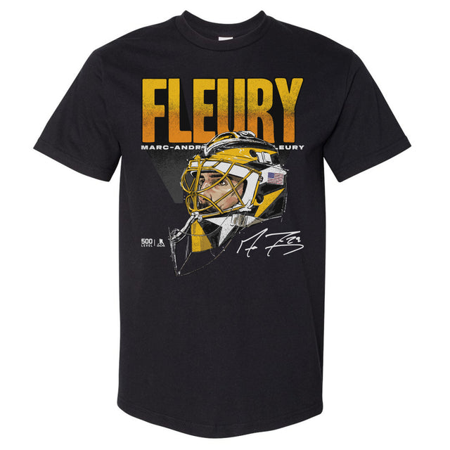 Marc-Andre Fleury Men's Heavyweight T-Shirt | 500 LEVEL