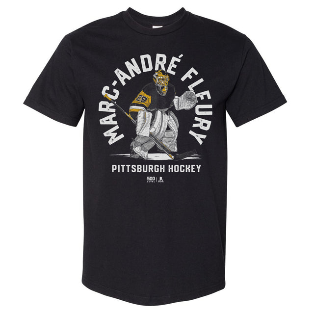 Marc-Andre Fleury Men's Heavyweight T-Shirt | 500 LEVEL
