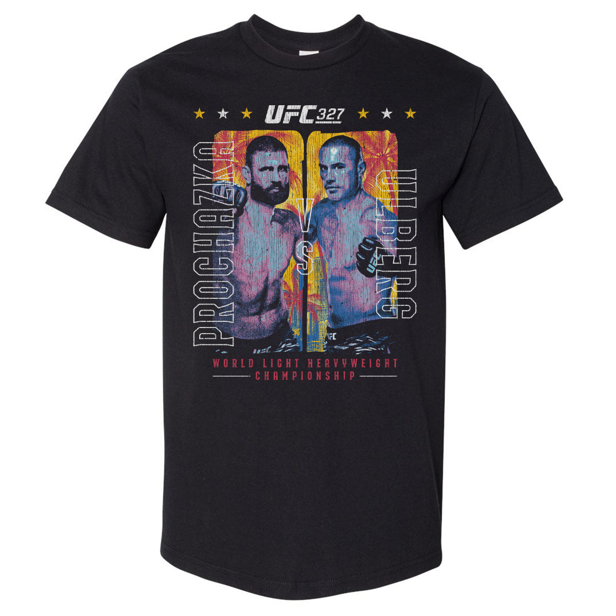 UFC Events Men's Heavyweight T-Shirt | 500 LEVEL