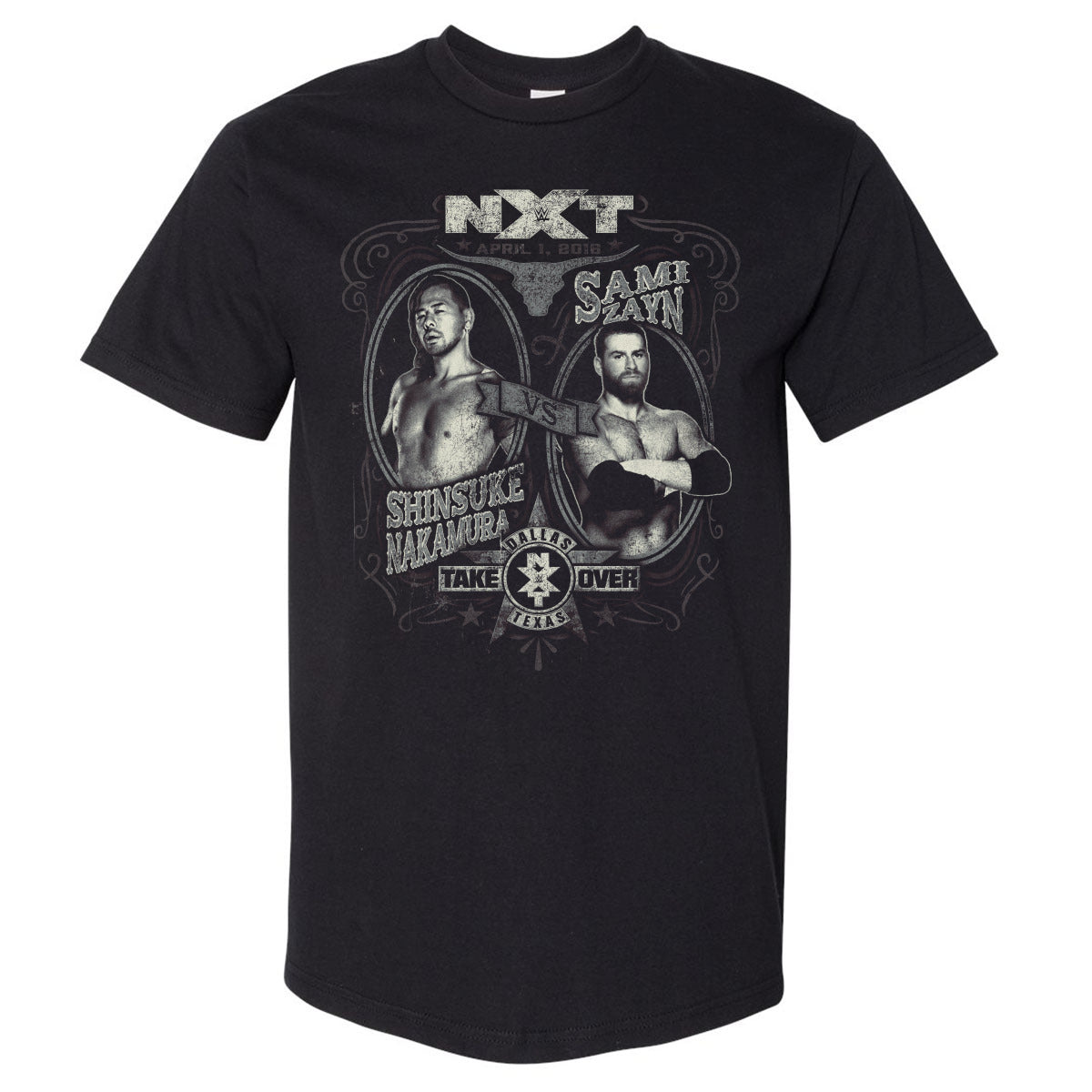 NXT Take Over Men's Heavyweight T-Shirt | 500 LEVEL
