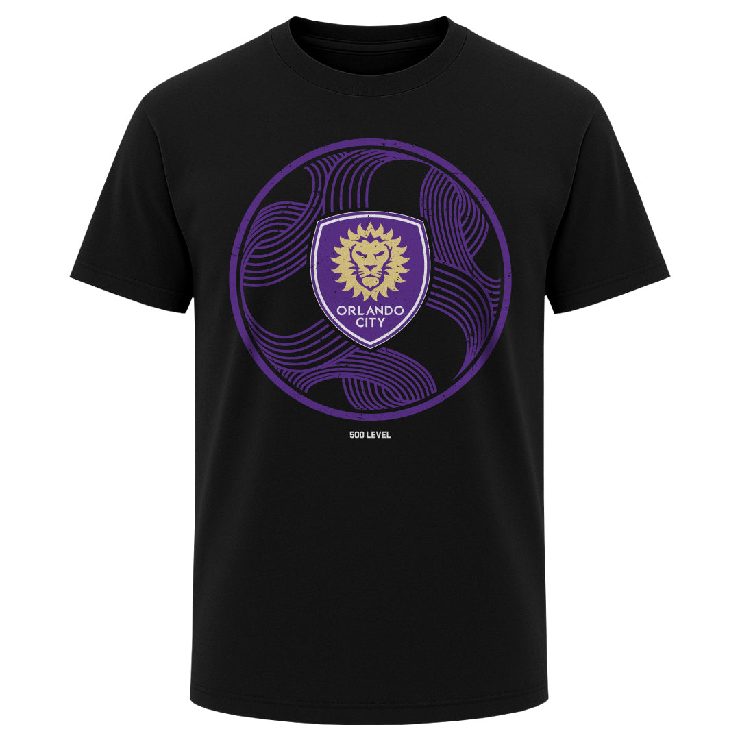 Orlando City Men's Heavyweight T-Shirt | 500 LEVEL
