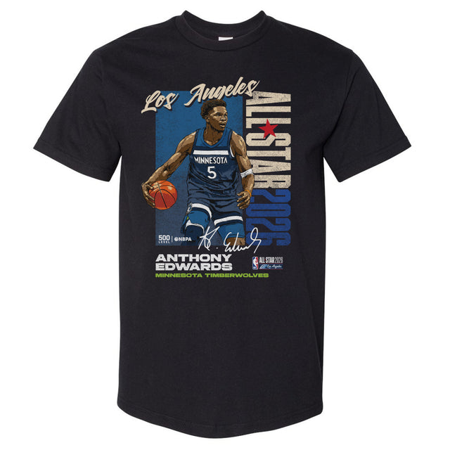 Anthony Edwards Men's Heavyweight T-Shirt | 500 LEVEL