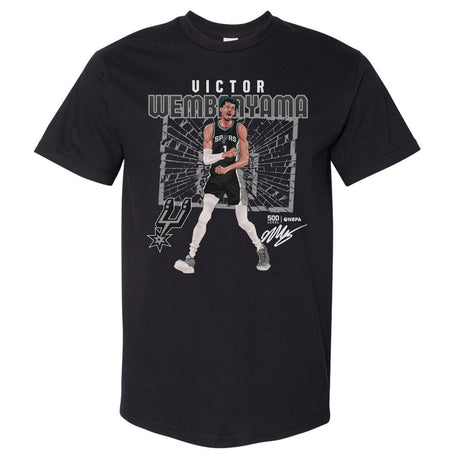 Victor Wembanyama Men's Heavyweight T-Shirt | 500 LEVEL